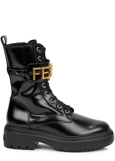 fendi combat boots used|fendi trekking boots.